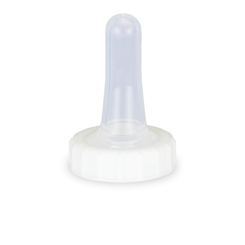 BESS Calf 2qt Nursing Feeding Bottle: Leak-Free, Non-Collapsing, with Clear
