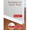 SUNMON Silicone Door Draft Stopper, 39in Upgraded Door Slide-On Under