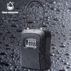Behogan Set of 2 Key Safe with Number Code, Key