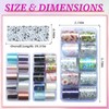 LoveOurHome 30 Sheet Flower Tranfer Nail Foils Sticker Decorations, Holographic