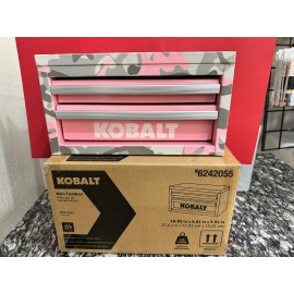 Kobalt Mini Tool Box,  New in BOX Pink CAMO Color **Free SHIP***