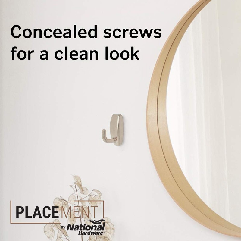 National Hardware N260-156 Heavy Duty Snap Hook, Brushed Nickel
