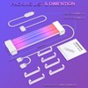 Sirlyr RGB PSU Cables LED Strips,ARGB PC Cable Cover Compatible