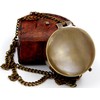 KHUMYAYAD Brass Pocket Compass Handmade Full Function Antique Nautical Compass