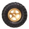 1 Inch RC Tires Brass Wheel Hub Rubber RC Car