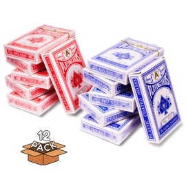 Windy City Novelties - 12 pack - Playing Cards | Las Vegas, Poker Game Supplies, Gambling Supplies, 4th of July Party favors, Summer Beach Party supplies.