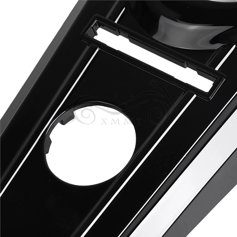 Unbranded Gloss Black Dash Panel Gas Tank Fuel Console Cover