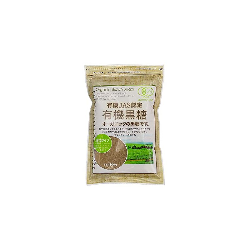 Mama Bread Organic JAS Organic Brown Sugar, 10.6 oz (300