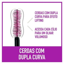 Maybelline The Falsies Lash Lift Washable Mascara Volumizing, Lengthening, Lifting, Curling, Multiplying, Eye Makeup, Very Black, 1 Count