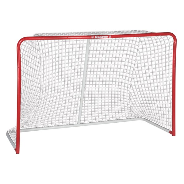 Franklin Sports Street Hockey Goal - Official Regulation Steel Hockey Net - Street Hockey Goal Set - 72" x 48" - 1.75 Inch Post