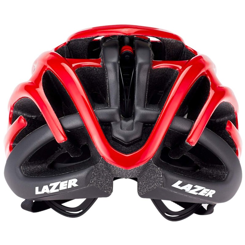 Lazer Blade+ In-Mold Rollsys® High Performance Cycle Helmet (Red/Black, Large)