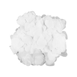 Tabanzhe White Heart Shaped Confetti-6000PCS Wedding Tissue Paper Confetti for Decorations Romantic Love Table Confetti for Wedding Anniversary Ceremony Birthday Party Baby Shower Decor