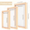 Caydo 6 Pieces 3 Size Wood Silk Screen Printing Frame