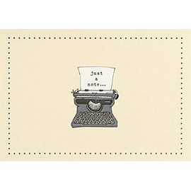 Typewriter Note Cards (Stationery, Boxed Cards)