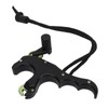 4 Finger Archery Release Aid Grip Adjustable Aluminum Alloy Compound
