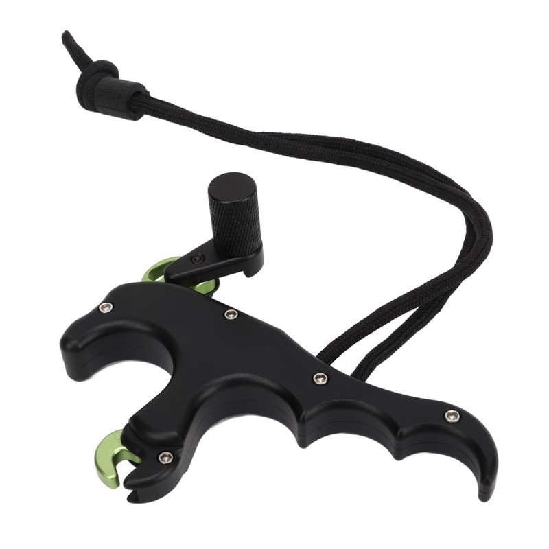 4 Finger Archery Release Aid Grip Adjustable Aluminum Alloy Compound