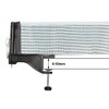Donic-Schildkröt Table Tennis Net Post Set Friend, weatherproof net post
