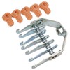 Meliore Slide Hammer 7 Prong Hook Attachment Flat Washer with