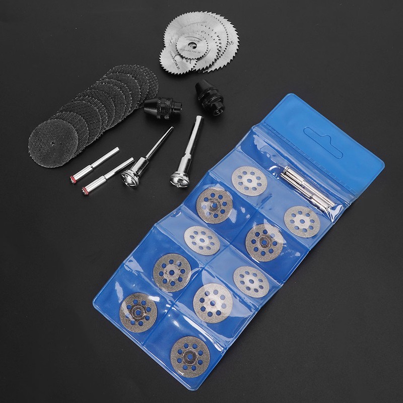 34Pcs Saw Blade Set HHS Circular Resin Diamond Cutting Set