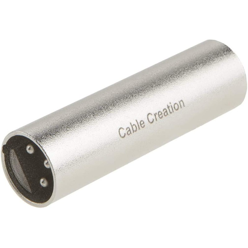 XLR変換，CableCreation XLR M-M XLR 3 Pin オス- 3ピンオス マイクラインアダプタ xlr変換ケーブル