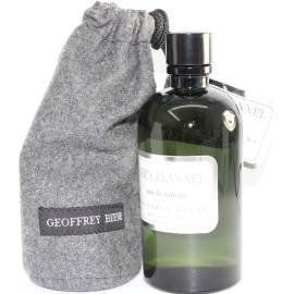 Geoffrey Beene Grey Flannel By Geoffrey Beene 8.0oz/236ml Edt Splash For Men New in Pouch