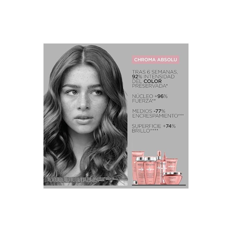 Kérastase Sérum Chroma Thermique Protector Calor Cabello Teñido Realza Color