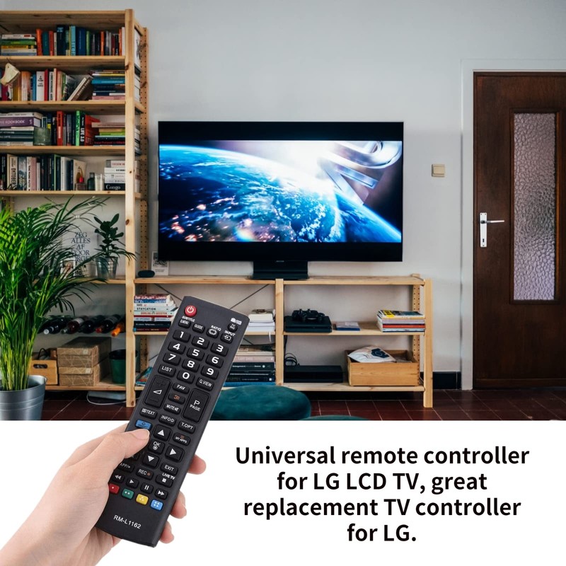 TV Remote Control, Replacement Portable Television Controller, Universal Remote Controller