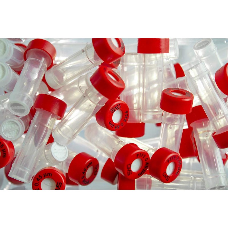 GVS Filter Technology, SEPARA Splashless Filter Vial, PTFE Membrane, 0.45