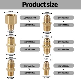 2 MULE TEAM 24 FT Propane Hose Extension High Pressure Braided Propane Hose Propane Gas Line Hose for BBQ Grill, Fire Pit, Heater