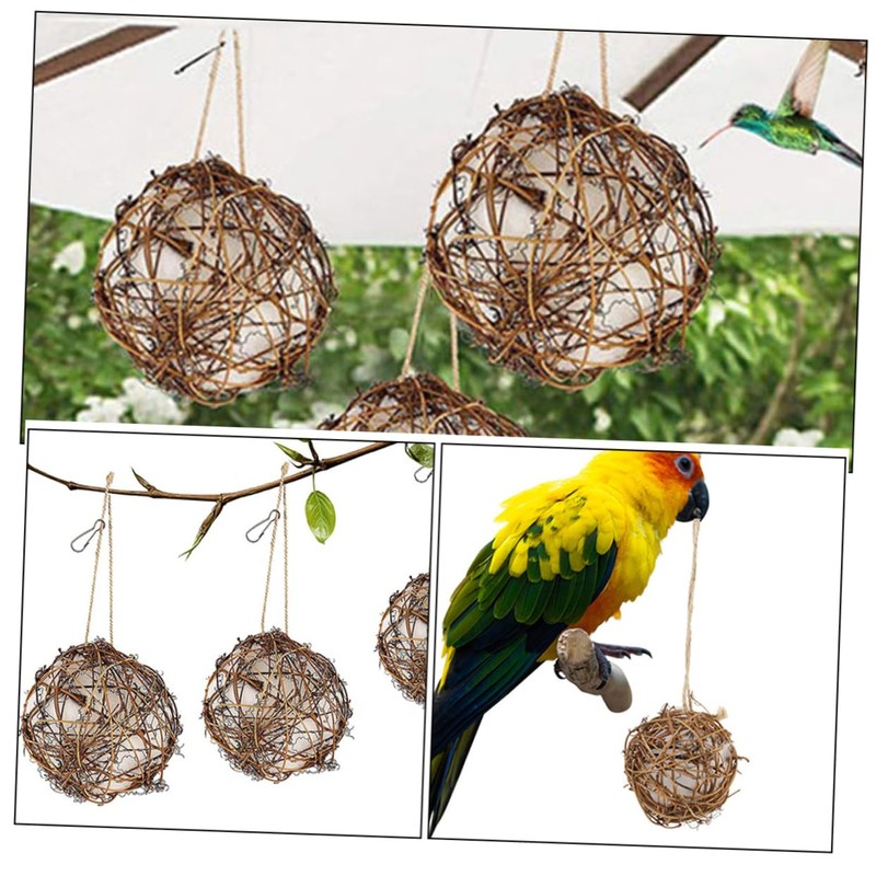 BESPORTBLE 3pcs Hummingbird Nesting Material Holder for Birds for Outdoor