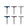 6Pcs Dental Rubber Polisher Composite Resin Polishing Wheel Spiral Flex
