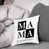 glitzertassen.de® | Mama du bist einfach die Beste | Cushion