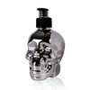 Accentra Skull Soap Dispenser with Liquid Soap - Black Chrome-Look