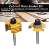 Hilitand 2pcs Slot Cutter Router Bit 1/4in Shank 3 Wing