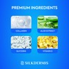 SILKDERMIS Forehead Wrinkle Patches 12Pcs with Aloe, Collagen, Vitamin E,