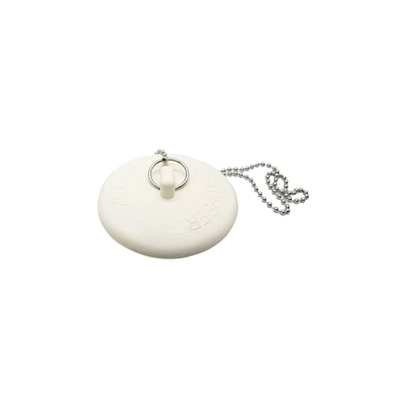 Gadgetime USA - Tub Stopper with Chain - Rubber Drain