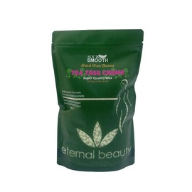 Soft & Smooth Tea Tree Creme Hard Wax Beans 500g – Professional Depilatory Wax for All Skin & Hair Types – Gentle, Easy to Use, Effective Hair Removal Wax Beans for Smooth Skin