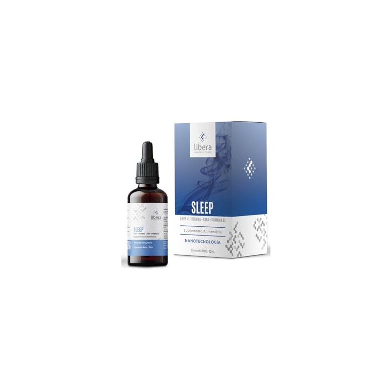 Sleep Fórmula Líquida, 5-HTP + L-Theanina + GABA + Vitamina