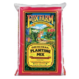 FoxFarm Original Planting Mix, 1cu ft – for In-Ground Planting, All Gardening Applications – Holds Moisture, Improves Garden Yields and Decreases Watering Frequency