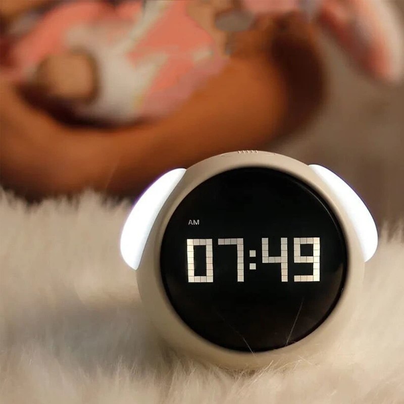Chesoon Kids Wake-up Alarm Clock Report Punctually with Voice-Activated Night