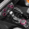 Linskip Dashboard Control Knob Trim Set for Ford Bronco 2025-2021,