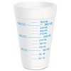 Dart 16J16GRA 16 oz Graduated Foam Cup (Case of 1000)