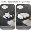 Zisqerts Foldable Wall Shelf for Bathroom & Kitchen, 2 Pcs