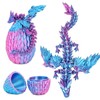 3D Printed Dragon in Egg - Detachable Winged Dragon Inside,