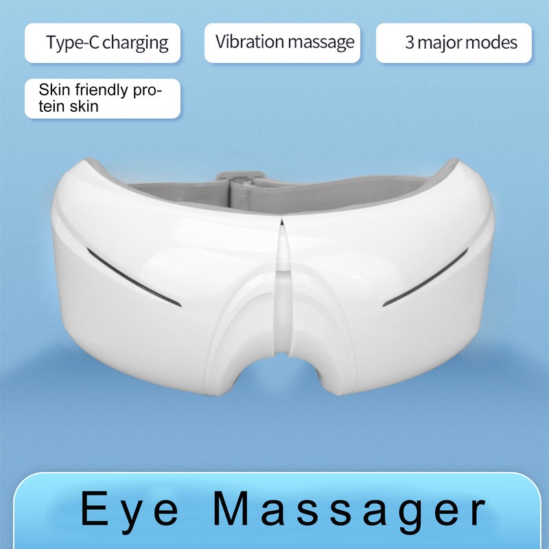Electric Eye Massager Rechargeable Vibration 3 Gears Portable Smart Eye