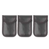 3pcs Key Fob Signal Blocker Case Signal Blocking Anti Theft