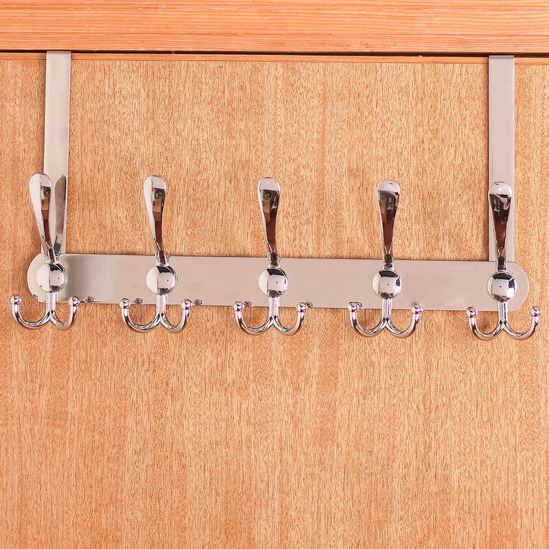 Over The Door Hooks,Heavy Duty Coat Rack for Hanging Clothes