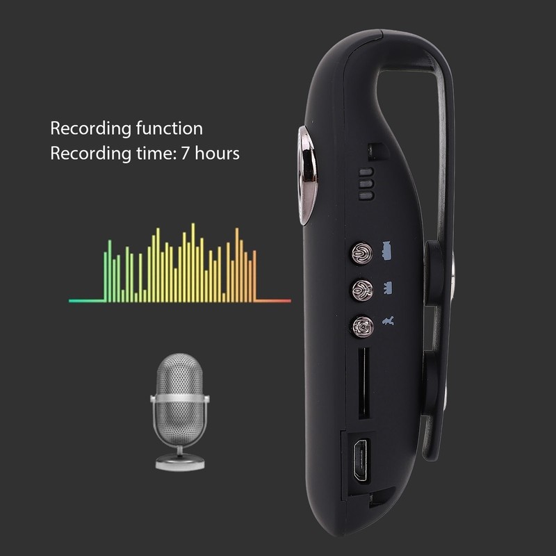 1080P HD Mini Wearable Camera 2MP Motion Detection 560mAh Battery