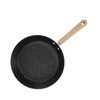 Round Frying Pan Universal Nonstick Flat Bottom Iron Grill Pan