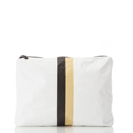 ALOHA Collection Mid Le Voyageur Pouch | Lightweight, Packable, and Splash-Proof Makeup Pouch | Easy to Clean